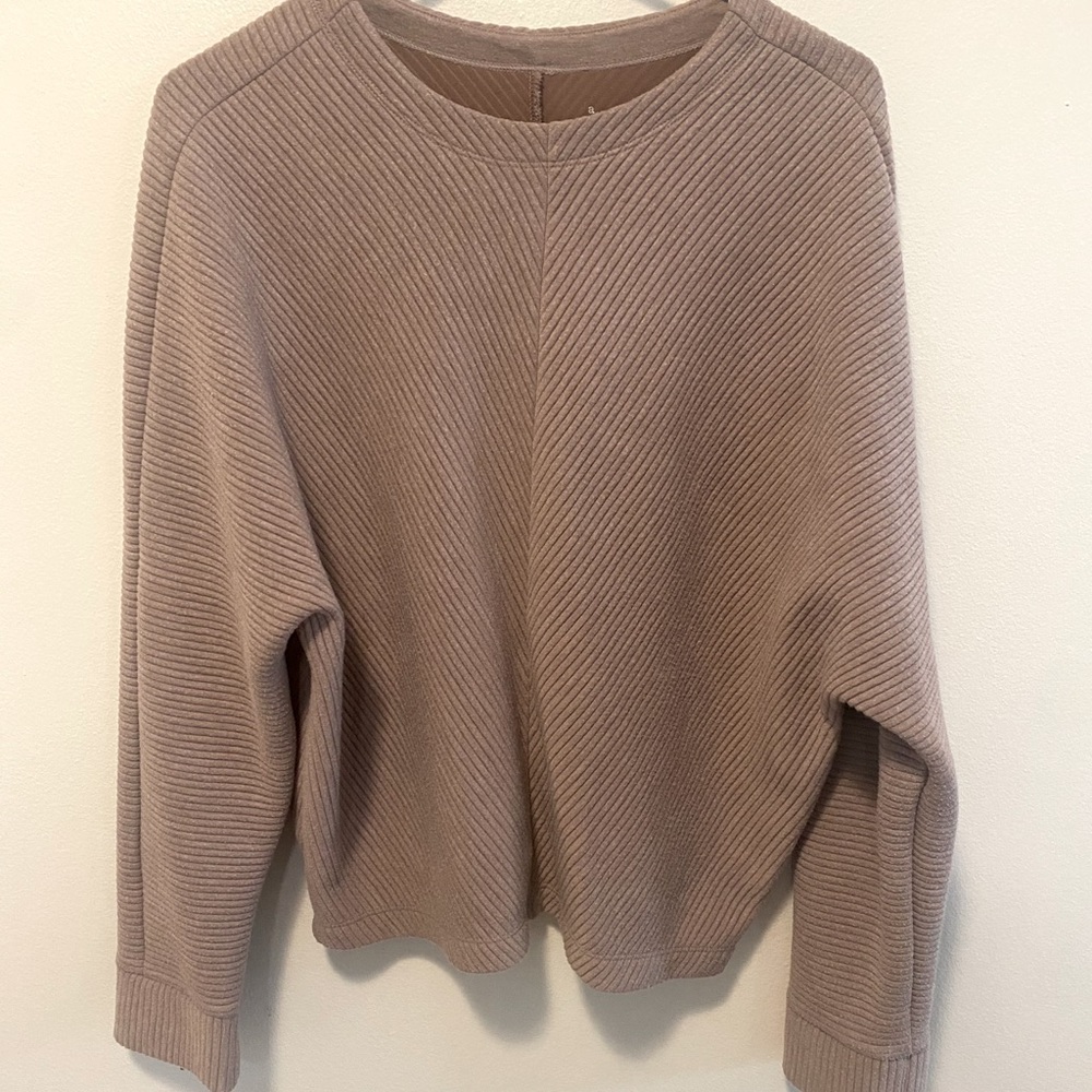 Long Sleeve Brown Sweater